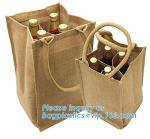 Profession eco-friendly portable waterproof jute bag with log,custom jute
