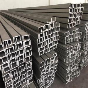 China 201 Cold Pressed Steel Channel 2B finish Stainless Steel Structural Channel 50*37*4.5mm on sale