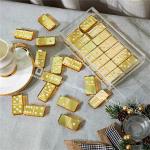 Luxury Mirror Deluxe Gold Acrylic Dominoes Set