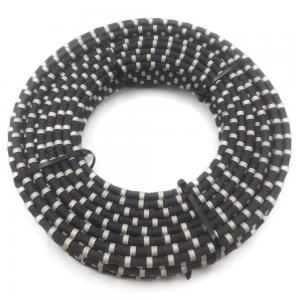 Wholesale 40pcs beads No. 12.0*40 diamond wire for granite stone quarry and cutting wire saw machine from china suppliers