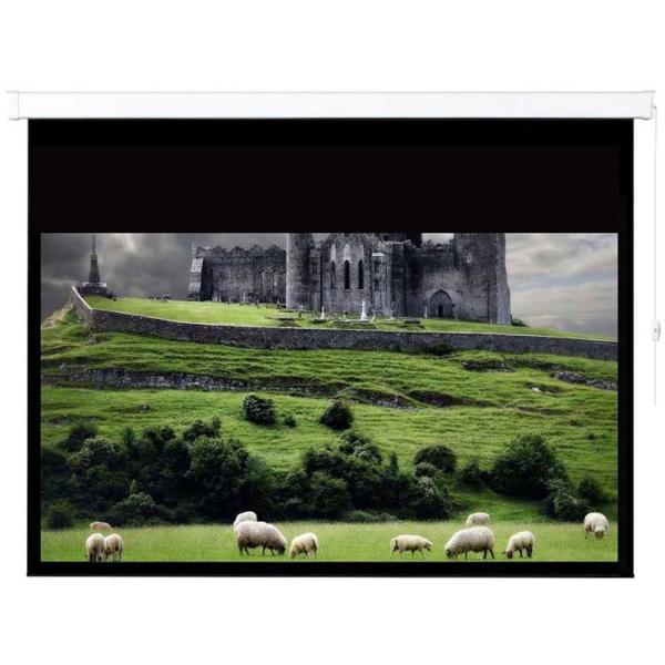 100" 16:9 motorized electric projection projector screen HD 3D TV home theater