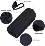 Custom 40x60cm Microfiber Golf Towel Embroidery Logo With OPP Bag