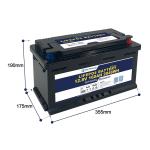 160Ah RV Lithium Battery With Rapid 150A Charge Current Low Self Discharge Rate