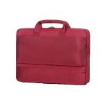 Waterproof Womens oxford briefcase Laptop Handbags 14 inch Computer Bag Red