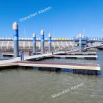 Marine Aluminum Alloy Floating Dock 500mm Use In Marina Project