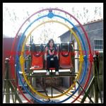rotating playground rides 6 seats human gyroscope for teenagers and adults