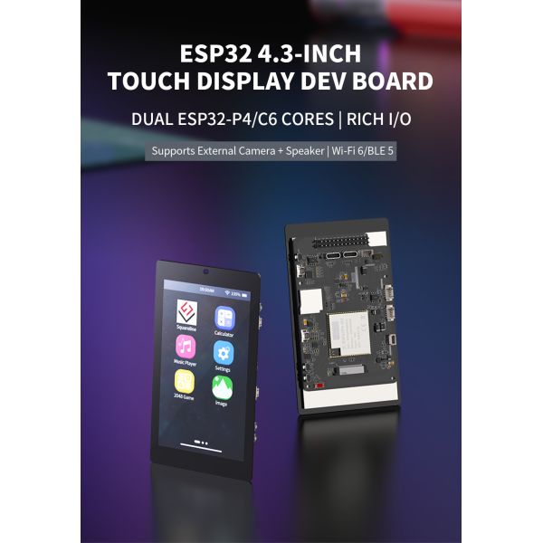 4.3 Inch Full View IPS Screen