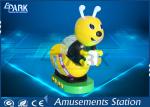 Bee Shape Kids Coin Operated Game Machine Water Shooting Song Play
