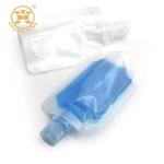 PP 10ml 50ml Plastic Flip Plastic Bag With Screw Cap Eco Friendly Liquid Soap