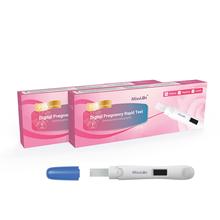 Wholesale ODM 99.9% Accuracy Digital HCG Test Kit Individual Pouch + Color Box from china suppliers