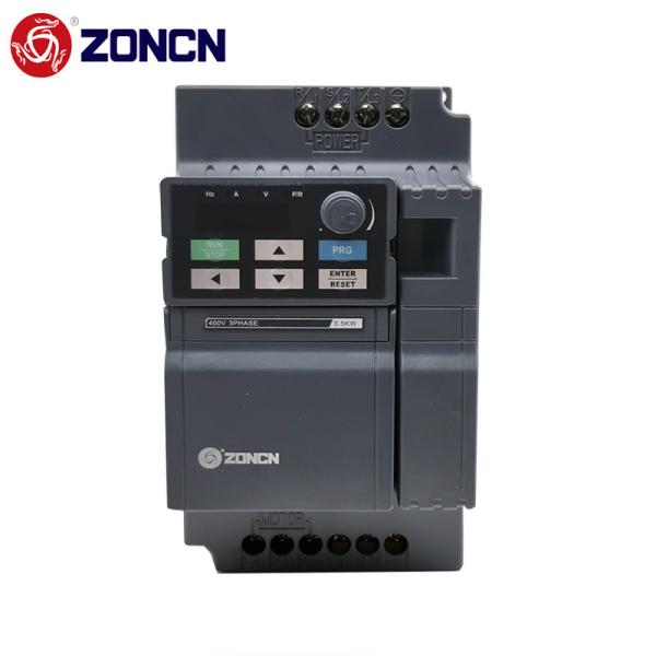 Low Voltage Drive 380v 3.7kw 5.5kw 7.5kw Variable Frequency Inverter From ZONCN