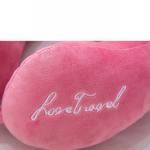 Colorful U Shaped Pillow Soft Feeling Cotton Material For Neck Protection