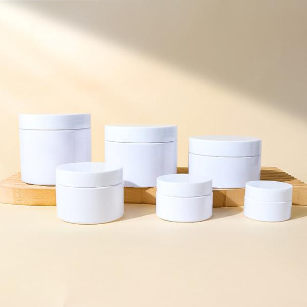 Smooth Surface Aluminum Foil Gasket Cosmetic Jar Range 10ml 15ml 30ml 60ml 80ml