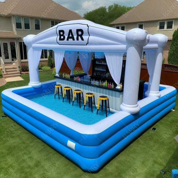 Large Superior Design Inflatable New Bar Leisure Platform Party Bar Inflatable