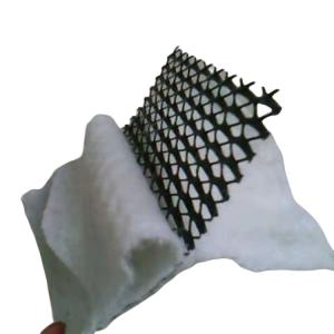 Wholesale 4m Width Black and White Environmentally Friendly Geocomposite Drain for Landfill Sites from china suppliers