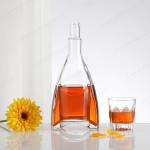 Glass Liquor Bottle with Cork 750ml 500ml 375ml 200ml 100ml Vodka Spirit Gin Rum