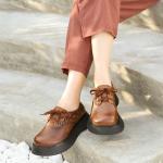 S117 Huizu beautiful women shoes autumn 2020 new front style lace women's shoes