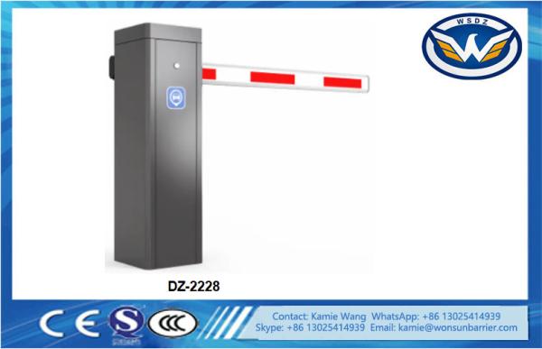 24V DC Brushless Motor Road Barrier Non Spring Intelligent Car Parking Barrier