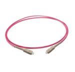 SC UPC To SC UPC OM4 Fiber Optic Patch Cable 1m / 5m Length