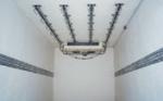 Freezer Box Semi Trailer 50 Ton Refrigerated Trailer Truck With 3 Axles / 2 Legs
