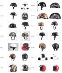 Wholesale and OEM Vintage Motorcycle Helmet High Quality Open Face Helmet Half