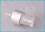 15mm - 24mm Makeup Foundation Pump Dispenser With Silver Aluminum Sheathed
