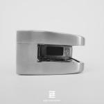H55mm X W55mm Stainless Glass Clamps Simple Design For Handrail And Railing