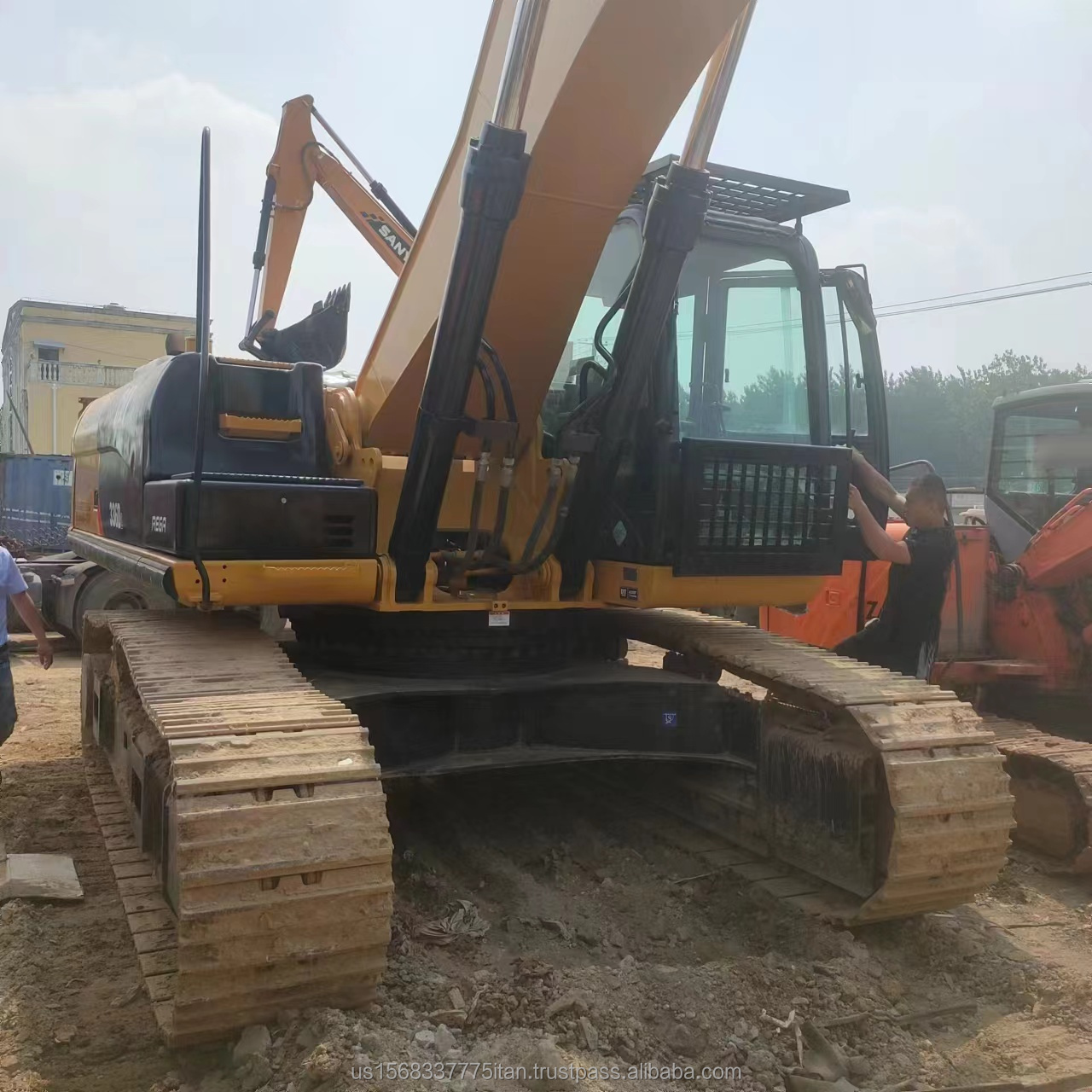 Second Hand Machinery Used Cat 336 Excavator with 37200 KG Machine Weight and 324 kw