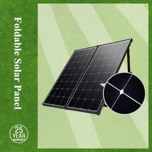 Wholesale 160w foldale solar panel double sheet / mono-crystalline portable solar kits for hot sale from china suppliers