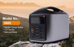 New Energy 740WH LiFePO4 The Best Portable Power Station Portable Power Station