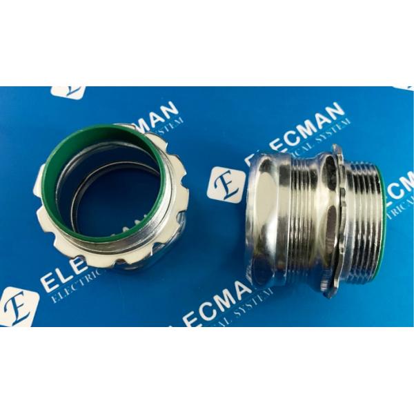 Steel EMT Connector Compression Insulated Type 2"