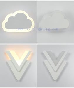 Wholesale Cloud V Snowflake Mushroom Wall Lamp LED Light White Color 15W from china suppliers