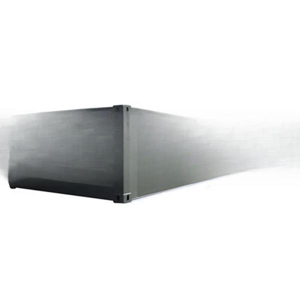 40ft Open Top Shipping Container Half Height Steel or Tarpaulin Roof Cover 40