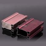 Exquisite Grain Aluminum Profile For Kitchen Cabinet Different Rose Finish