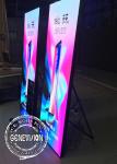 P3 LED Sign Poster Screen Kiosk Digital Signage 1500 Nits Indoor Portable