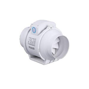 China 26dB 162CFM Exhaust Inline Ventilation Extractor Fan Commercial Mixed Flow Fan on sale