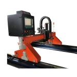 Flame Plasma Gantry Cnc Pipe Profile Cutting Machine 220v / 50hz Servo Motor