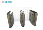ISO9001 Full Height Sliding Turnstile Pedestrian Access Control System 40people