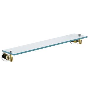 Wholesale Rectangular Floating Glass Shelves Rustproof Wall Mounted Stainless Steel Shampoo Rack from china suppliers