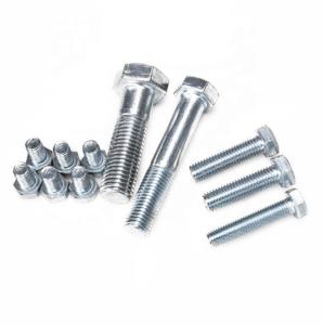 Wholesale DIN 931 Galvanized Bolts And Nuts M100 Galvanized Machine Bolts from china suppliers