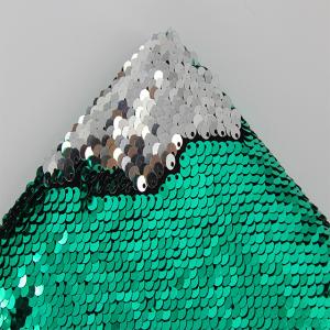 Wholesale 5mm Polyester Paillette Reversible Mermaid Sequin Fabric
