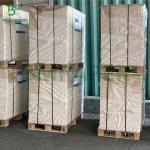 High Stiffness 1.2mm Grey Core Both Sides White Thick Board Glossy Surface