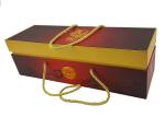 Gold CMYK Full Colors Rigid Cardboard Material Lid Box Bottom Packing Box with