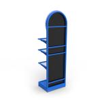 Metal Drink Bottle Display Stand with LED Lighted Logo for Wholesale