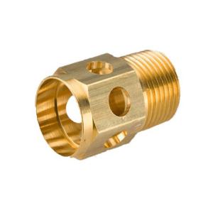 Wholesale Finial Base Cnc Machining Brass Parts Lamp Instrument Ra3.2 Polished from china suppliers