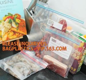 Wholesale Merchandise Bags zipper transparent pure color bag, FDA Color zipper sandwich reclosable bag, k bag with double co from china suppliers