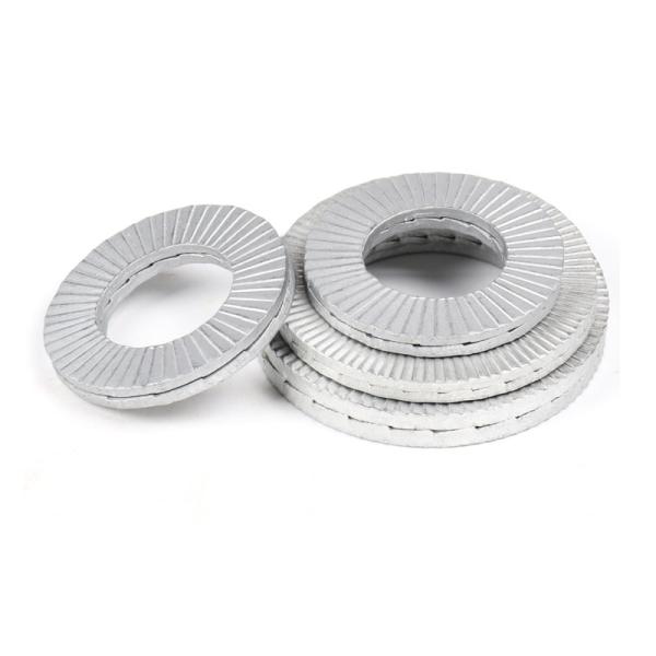 304 Stainless Steel Double Layer Self-Locking Washer DIN25201 with ISO9001