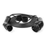 Type 2 To Type 2 32A 3 Phases TPU EV Cable 22kw EV Charging Extension Cable