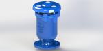 Threaded Flange Connection Combination Air Release Valve Ductile Iron