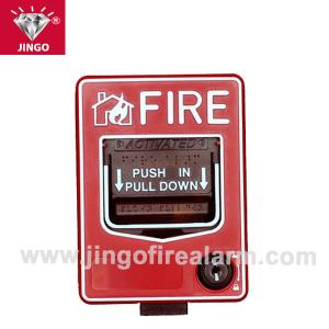 Wholesale Conventional fire alarm 24V systems manual call point,reset break glass from china suppliers